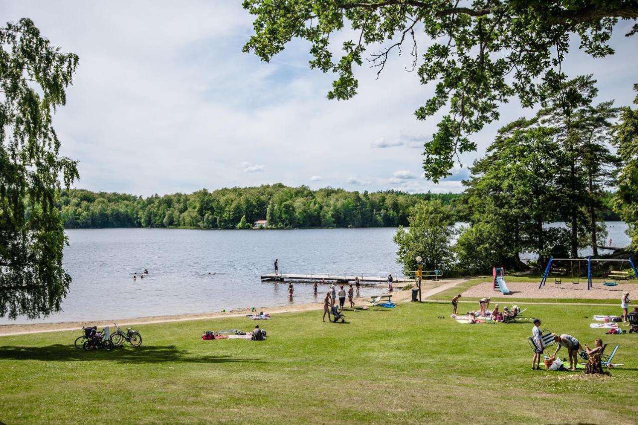 Halens Camping Och Stugby Hostel Olofstrom Exterior photo